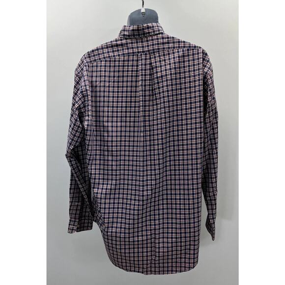 Ralph Lauren Men’s M Blake Button Down Shirt Red White Blue Preppy Casual EUC - Picture 4 of 6